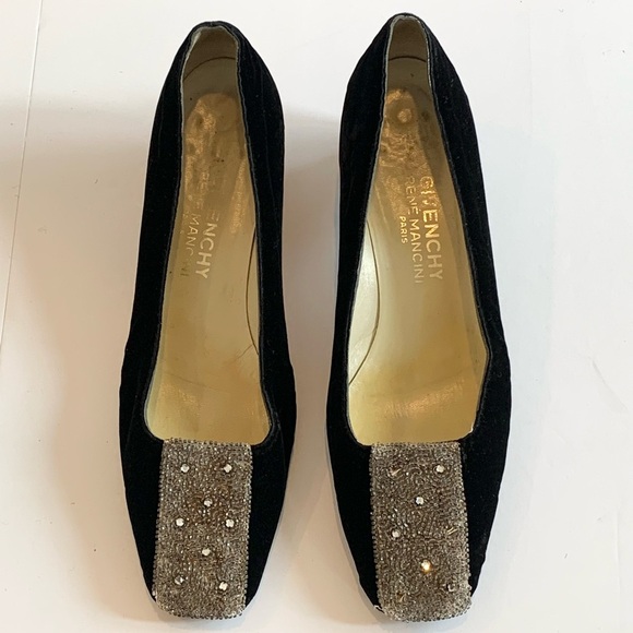 Givenchy Black Flats with Metallic Accents - Picture 3 of 7